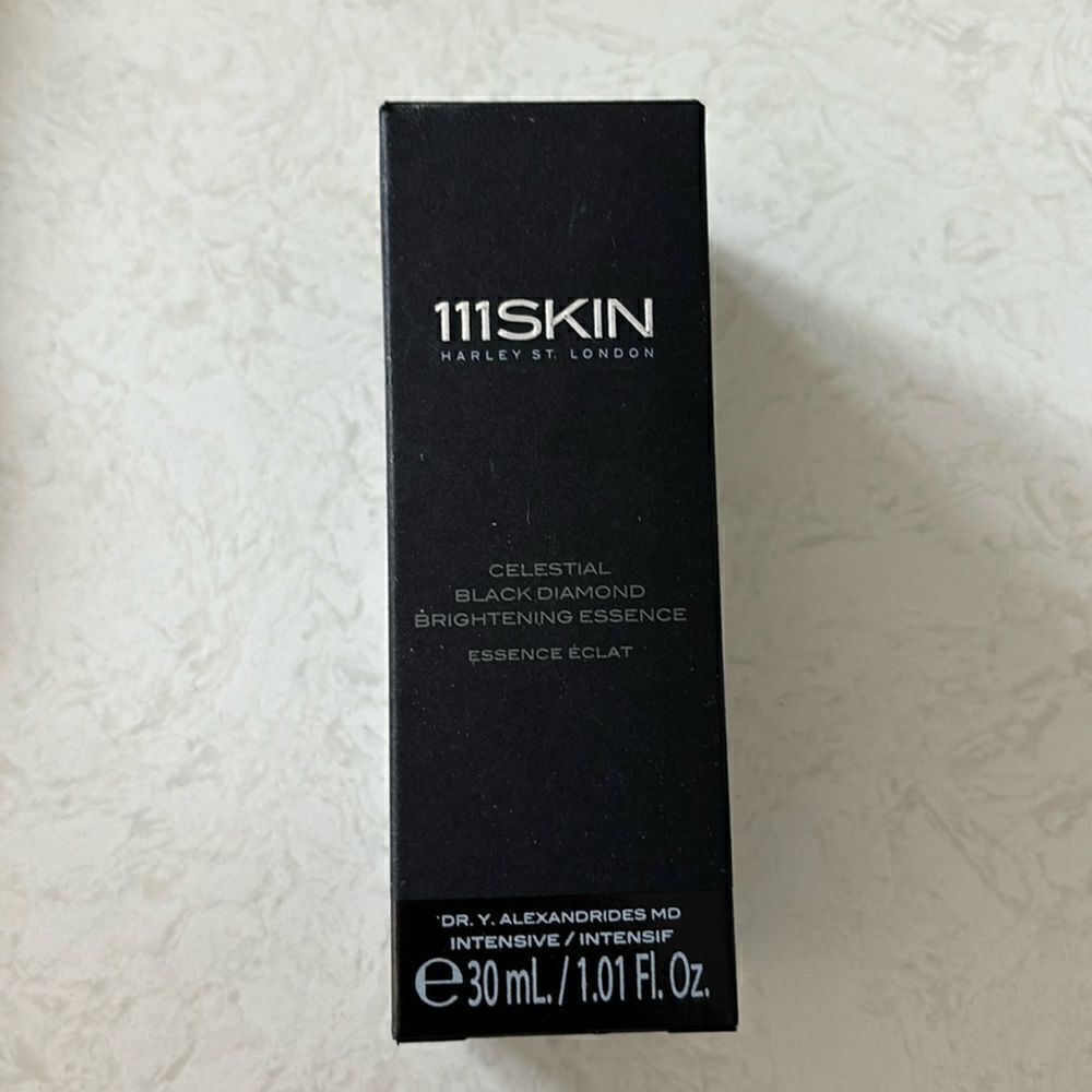 111 Skin - celestial black diamond brightening essence - New without box